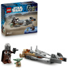 Lego Star Wars™ LEGO® Mandalorian a Grogu a speederová motorka (75436)