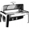 Chafing Roll-Top GN 1/1 víko s okénkem 9 l, 635 x 455 x 440 mm | PRESTONA, P50811 inox