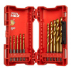 Sada vrtakov do kovu Milwaukee RED HEX SHOCKWAVE™ HSS-G TIN O 10KS