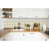 Samolepiaci PVC panel zlatý Wall Tiles Nadia 15,25 x 15,25 cm