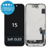 LCD displej + Dotykové sklo Apple iPhone 15 FixPremium Soft