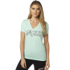 FOX Remained Vneck Ss Tee, h2o - L