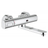 Grohe Eurosmart Cosmopolitan umývadlová batéria nástenná s termostatom elektronická StarLight Chrome 36333000