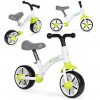 Bežecký bicykel s nastaviteľným sedadlom EVA zelený