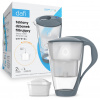 DAFI sklenený filtračný džbán nerezový CRYSTAL LED + filter UNIMAX 2 L