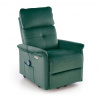 Halmar Masážne kreslo Semir II, zelená