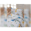 Bavlnené detská posteľná bielizeň 140x200, 70x90cm Dino