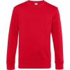 B&C | KING Crew Neck, Pánska mikina, červená, XXL