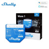 Shelly Qubino Wave 1 Inteligentné relé s 1kanál, s protokolom Z-Wave