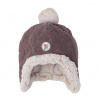 LODGER Hrejivá čiapka Hatter Folklore Fleece Mauve 3 - 6 m