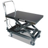 Pojazdný pracovný stôl zdvižný, nosnosť 450 kg, s hydraulickým systémom
