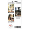 3x DVD Egypt, Řím a Pompeje