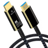 PremiumCord Ultra High Speed HDMI 2.1 optický fiber kabel 8K@60Hz,zlacené 5m kphdm21t05