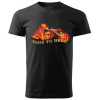 Tričko pánské krátký rukáv - Ride to Hell - 3XL - doprava zdarma