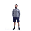 Sondico Melange Quarter Zip Sweatshirt Grey Melange L