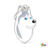 My Family gravírovateľný prívesok Siberian Husky 3,7 x 2,2 cm