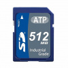 Karta SD 512 MB SD Průmyslová třída SLC ATP, řada: S800Pi HS 85 °C -40 °C
