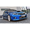 Maxton Design spoiler pod přední nárazník pro Subaru Impreza Mk3, černý lesklý plast ABS