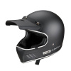 Moto prilba W-TEC Black Heart Retron Farba Simple Silver, Veľkosť XXL (63-64)