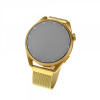 Remienok z nehrdzavejúcej ocele FIXED Mesh Strap s rýchloupínaním 20 mm pre smart hodinky, zlaty