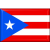 Živicová magnetka - vlajka Puerto Rico