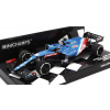 Minichamps Renault F1 A521 Renault E-tech 20b Team Alpine N 14 3. GP Kataru 2021 Fernando Alonso 1:43 Modrá červená biela