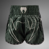 Muay Thai šortky Venum Serpenti - Khaki/Bronze/Ivory Velikost: XL