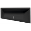 Polysan Asymetrická vana ANDRA R 90x180 cm akrylát pravá černá 78771BM