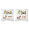 Detské obliečky na vankúš 40x40 cm - Farma