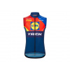 Santini Lidl-Trek Replica Race Wind Vest tmavomodrá/žltá Veľkosť: XS