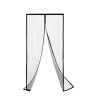 Malatec 12523 Moskytiéra do dverí s magnetky 80/90/100 x 210/220 cm čierna