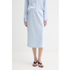 Calvin Klein sukňa LV044F610G modrá XS