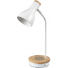 Rabalux Mosley stolová lampa 1x25 W biela 74001