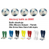 Akciový balík - 20ks Mizuno štulpne + 5ks Errea New Gara futb.lopta