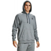 UNDER ARMOUR Mikina Rival Fleece Hoodie - šedá (1357092-012) Veľkosť: XL/Regular