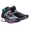 ALPINESTARS topánky STELLA CR-X DRYSTAR, dámske, čierne/sivé/fialové/tyrkysové, 2025, veľ. 41