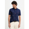 Bavlnené polo tričko Polo Ralph Lauren Shirt 710964722 tmavomodrá M