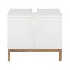 Biela skrinka pod umývadlo 56x35 cm Mirza – Støraa