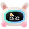 Budík pre dieťa Smart LED s funkciou deň/noc Králik VYPR