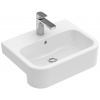 Villeroy & Boch ARCHITECTURA - Polozapustené umývadlo, 550x430x170 mm, bez prepadu, biela alpin 41905601