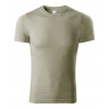 PICCOLIO® Unisex tričko Paint P73 Veľkosť: 4XL, Farba: Svetlá Khaki Basic tričko na každý deň