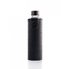 Fľaša na pitie Equa Mismatch Graphite 750 ml s koženým obalom
