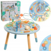 DREVENÝ HUDOBNÝ VZDELÁVACÍ MONTESSORI STOLÍK CLASSIC WORLD