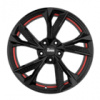 MAM RS6 8x18 5x120 ET35.00 black painted red inside