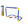 Teddies Futbalová bránka plast 44x31cm s loptou a pumpičkou v sáčku 14x46x4cm