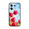 TopQ Zadný kryt DARK na Xiaomi Redmi Note 13 5G Tulips