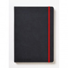 Oxford Black n Red Journal zápisník A5 Čierny Pevné Dosky