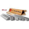 Uholník hliníkový 50x30x2 mm 50 cm hliník EN6060 PA38 + rezanie na mieru