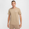 Nike Sportswear Club pánske tričko Khaki XL