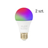 Blow 87-411# LED žiarovka e27 10w 230v rgb+cw 2ks wifi